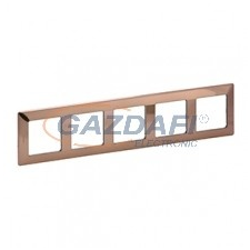 LEGRAND 754165 Valena Life ötös keret réz dekor villanyszerelés