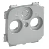 LEGRAND 754807 Valena Allure TV-RD-SAT aljzat burkolat (30 mm), Alumínium