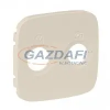 LEGRAND 754826 Valena Allure TV-SAT aljzat burkolat, Elefántcsont