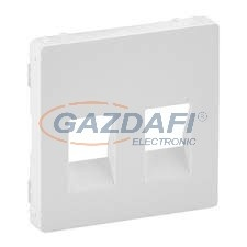 LEGRAND 755370 Valena Life kettős hangszóró-csatlakozóaljzat burkolat, 4 kivezetéssel fehér villanyszerelés