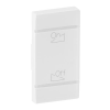 LEGRAND 755595 MyHome (Valena Life) hangvezérlés jobb oldali burkolat, fehér