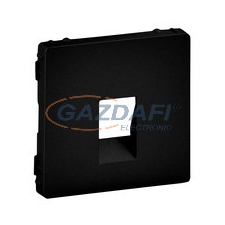 LEGRAND 756362 Valena Life hangszóró-csatlakozóaljzat burkolat, 2 kivezetéssel, fekete villanyszerelés