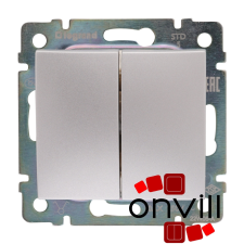 LEGRAND 770105 Valena alumínium csillárkapcsoló villanyszerelés