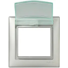 LEGRAND 770150 VALENA keret 1-es Alumínium, IP44 (770150)