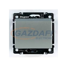 LEGRAND 770235 Valena hotelkártya kapcsoló késleltetéssel, alumínium villanyszerelés