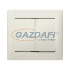 LEGRAND 771512 Galea Life kettős billentyű gyöngyház villanyszerelés