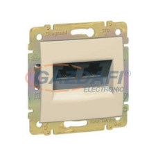 LEGRAND 774131 Valena 2xRJ45 LCS2 Cat5e UTP aljzat, körömmel, elefáncsont villanyszerelés