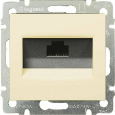 LEGRAND 774138 Valena 1xRJ45 LCS2 Cat5e UTP aljzat, elefántcsont villanyszerelés