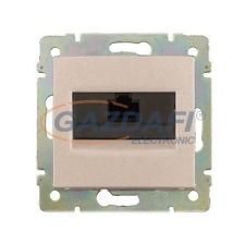 LEGRAND 774142 Valena 1xRJ45 LCS2 aljzat Cat.6 UTP aljzat, csavaros, elefántcsont villanyszerelés