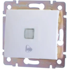 LEGRAND 774215 Valena egypólusú nyomó csengőjellel, jelzőfénnyel, fehér,250V villanyszerelés