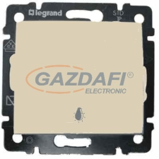 LEGRAND 774312 Valena egypólusú nyomó lámpajellel, elefántcsont villanyszerelés