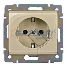 LEGRAND 774395 Valena 2P+F csatlakozóaljzat kiemelővel elefántcsont villanyszerelés