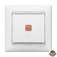 LEGRAND 774410 Valena jelzőfénnyel fehér egypólusú kapcsoló villanyszerelés
