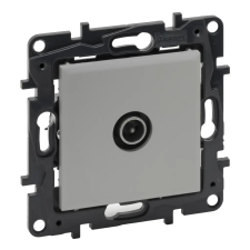 LEGRAND 863372 Niloé Step TV átmenő aljzat (14 dB), alumínium villanyszerelés