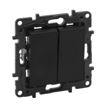 LEGRAND 863505 Niloé Step csillárkapcsoló, 10AX, fekete villanyszerelés