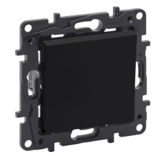 LEGRAND 863506 Niloé Step váltókapcsoló, 10AX, fekete villanyszerelés