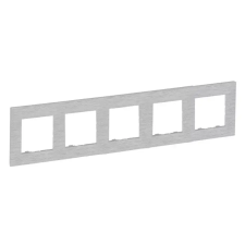 LEGRAND 863895 Niloé Step 5-ös keret, csiszolt alumínium villanyszerelés