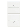 LEGRAND BTICINO Axolute átkapcsoló 1-0-2, 2 modul, hófehér HD4027M2