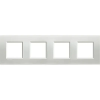 LEGRAND BTICINO LL takarókeret 2+2+2+2m ezüst LNA4802M4AG