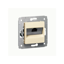 LEGRAND Cariva 1xRJ45 Cat6 UTP informatikai csatlakozóaljzat keret nélkül Bézs 773741 villanyszerelés