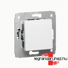 LEGRAND Cariva egypólusú kapcsoló keret nélkül fehér 773601 villanyszerelés