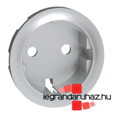 LEGRAND Céliane 2P+F csatlakozóaljzat burkolat, titán 068431 villanyszerelés