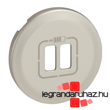 LEGRAND Céliane 2xUSB töltőaljzat burkolat, fehér 068256 villanyszerelés
