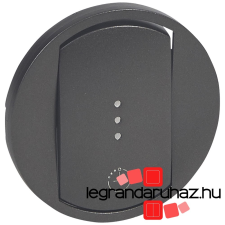 LEGRAND Céliane burkolat időzítő kapcsolóhoz, grafit 067936 villanyszerelés