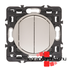 LEGRAND Céliane csillárkapcsoló 10 AX, titánium CT2X067002-CS világítási kellék