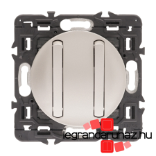 LEGRAND Céliane csillárkapcsoló 10 AX, titánium CT2X067002K-CS világítási kellék