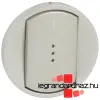 LEGRAND Céliane fényjelzős billentyű kétpólusú kapcsolóhoz titán 068323