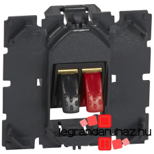 LEGRAND Céliane hangszóró csatlakozóaljzat 2 kivezetővel 067311 villanyszerelés