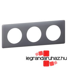 LEGRAND Céliane hármas keret, kékesszürke 066733 villanyszerelés