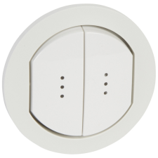 LEGRAND CÉLIANE KETTŐS BILL.FÉNYJELZŐS, IP44 villanyszerelés