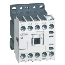 LEGRAND CTX3 Mini ip. mágneskapcs. 3P 9A 1NY 24V DC villanyszerelés