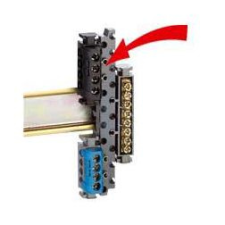 LEGRAND Elosztókapocs tartó csavarmentes kalapsínre Lexic LEGRAND - 004811 villanyszerelés