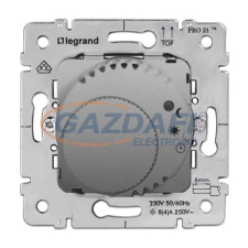 LEGRAND Galea Life komfort szobatermosztát mechanizmus, alumínium villanyszerelés