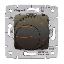 LEGRAND Galea Life standard szobatermosztát mechanizmus, mélybronz villanyszerelés