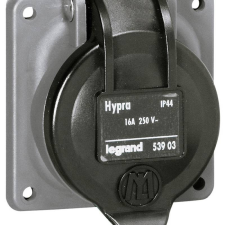 LEGRAND Hypra beépíthető háztartási aljzat 250V16A 2P+E IP44 053903 villanyszerelés