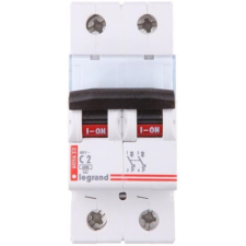LEGRAND kismegszakító 2P C 16A 6kA TX3 (403528) villanyszerelés