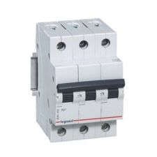 LEGRAND kismegszakító 3P B 20A 6kA RX3 (419170) villanyszerelés
