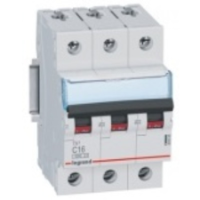 LEGRAND kismegszakító 3P C 13A 10kA TX3 (404221) villanyszerelés