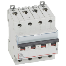 LEGRAND kismegszakító 4P C 10A 6kA DX3 (407926) villanyszerelés
