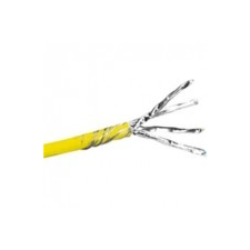 LEGRAND LCS Cat6A fali kábel F/ UTP, 500m, LSOH, sárga kábel és adapter