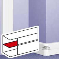 LEGRAND Legrand 010473 DLP 65 mm magas fedéltartóval válaszfal 2m/db villanyszerelés