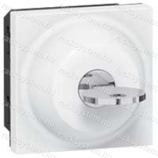 LEGRAND Legrand 077072 Program Mosaic kulcsos kapcsoló 2 állású, 2m, 6A, fehér villanyszerelés