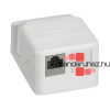 LEGRAND Legrand 2xRJ45 Keystone doboz, Linkeo 632779