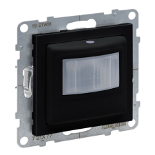 LEGRAND Legrand 721477A, Suno Mozgásérzékelős (PIR) Kapcsoló, 500 W Led, 3 Vezetékes, Fekete villanyszerelés