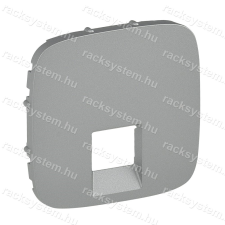 LEGRAND Legrand 755417 Valena Allure RJ11/RJ45 aljzat burkolat, Alumínium villanyszerelés