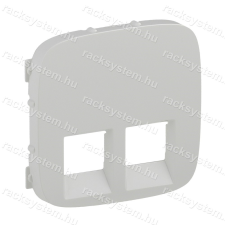 LEGRAND Legrand 755425 Valena Allure 2xRJ11/RJ45 aljzat burkolat, Fehér villanyszerelés